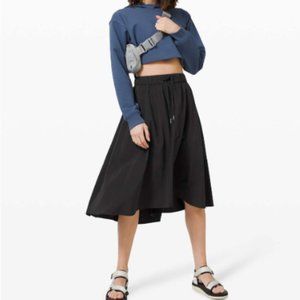 Lululemon Time to Flounce Skirt BLACK - Size 6